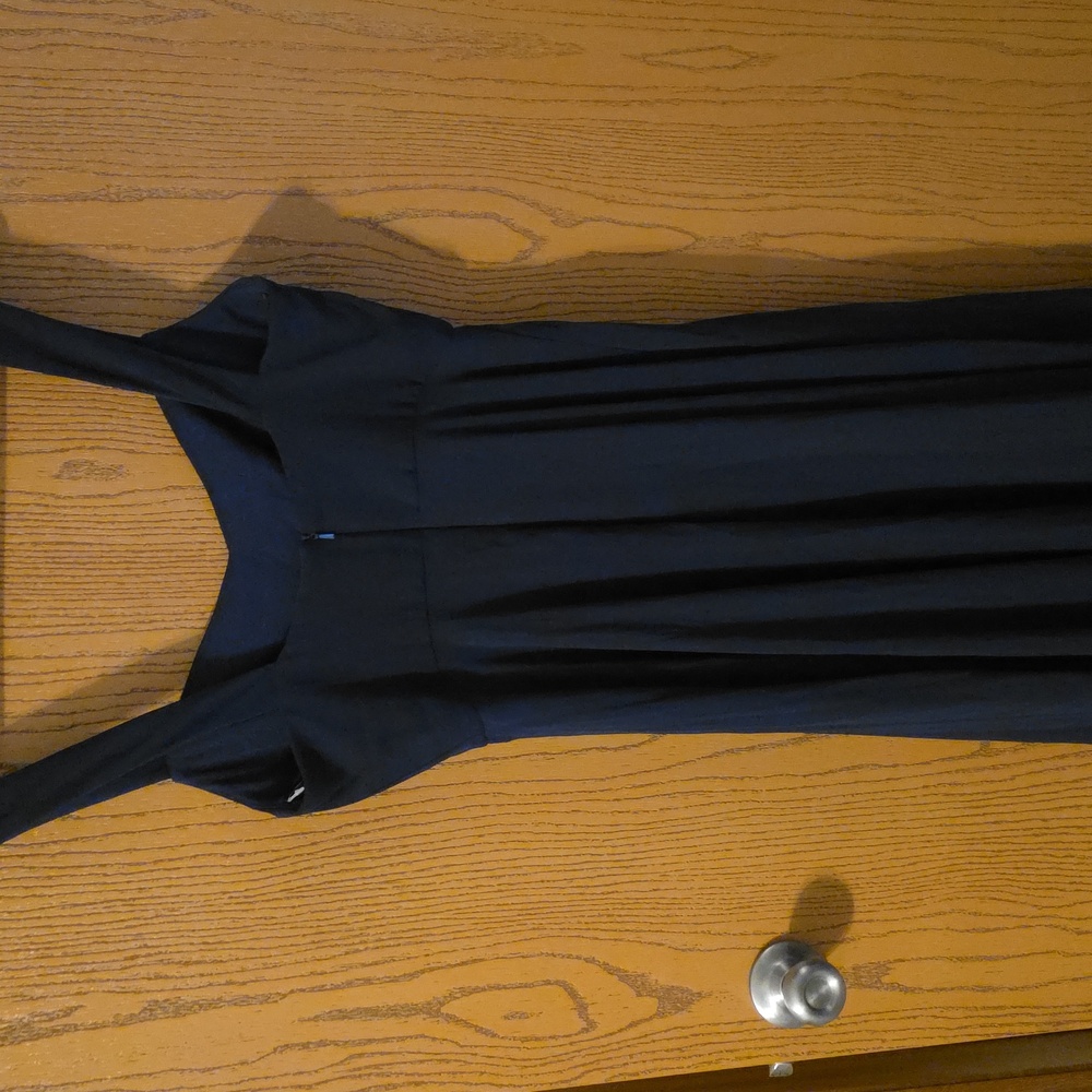 After Six Midnight Blue Maxi Dress - Picture 4 of 4